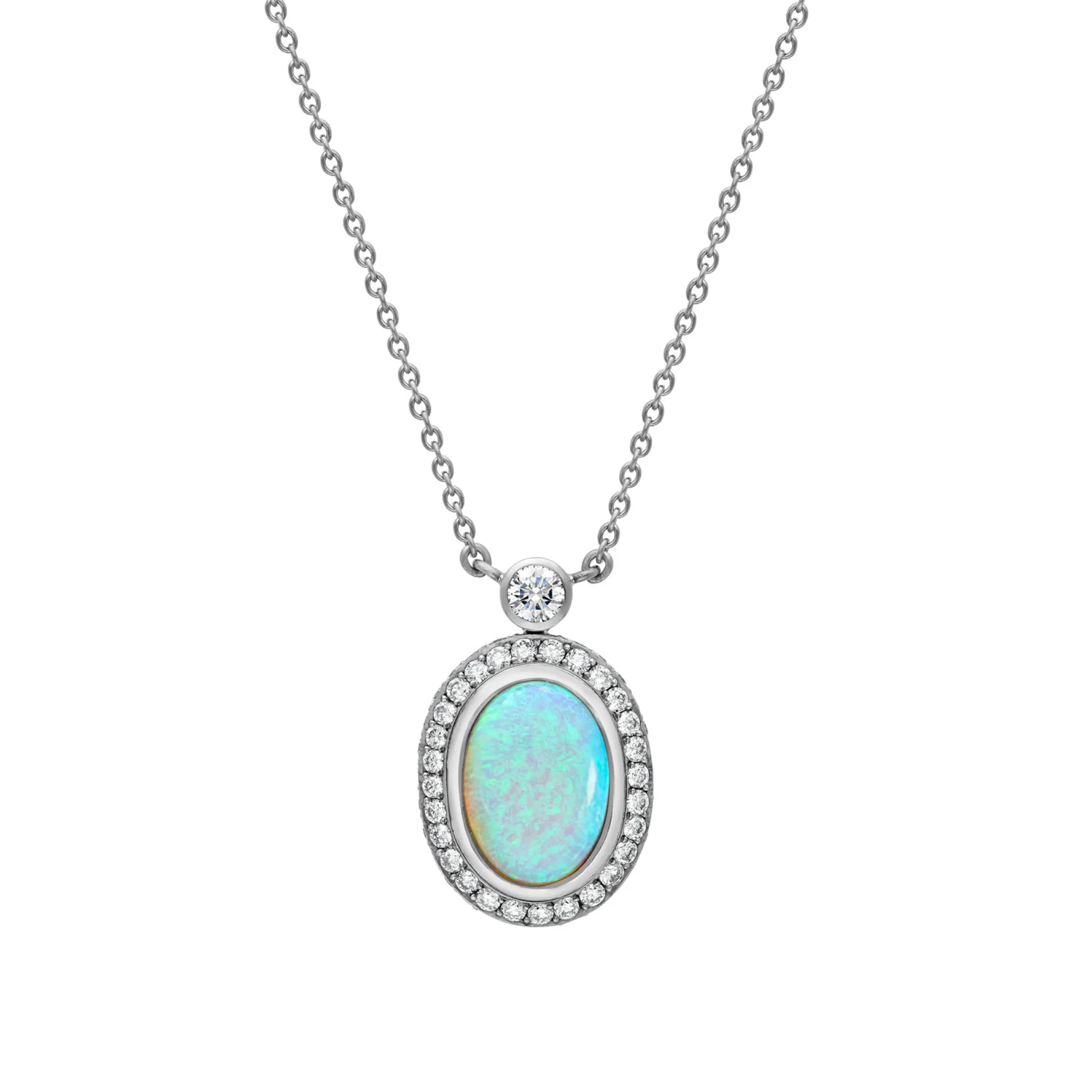 Theo Fennell Jewellery | Pendants*Black Opal and Diamond Pendant