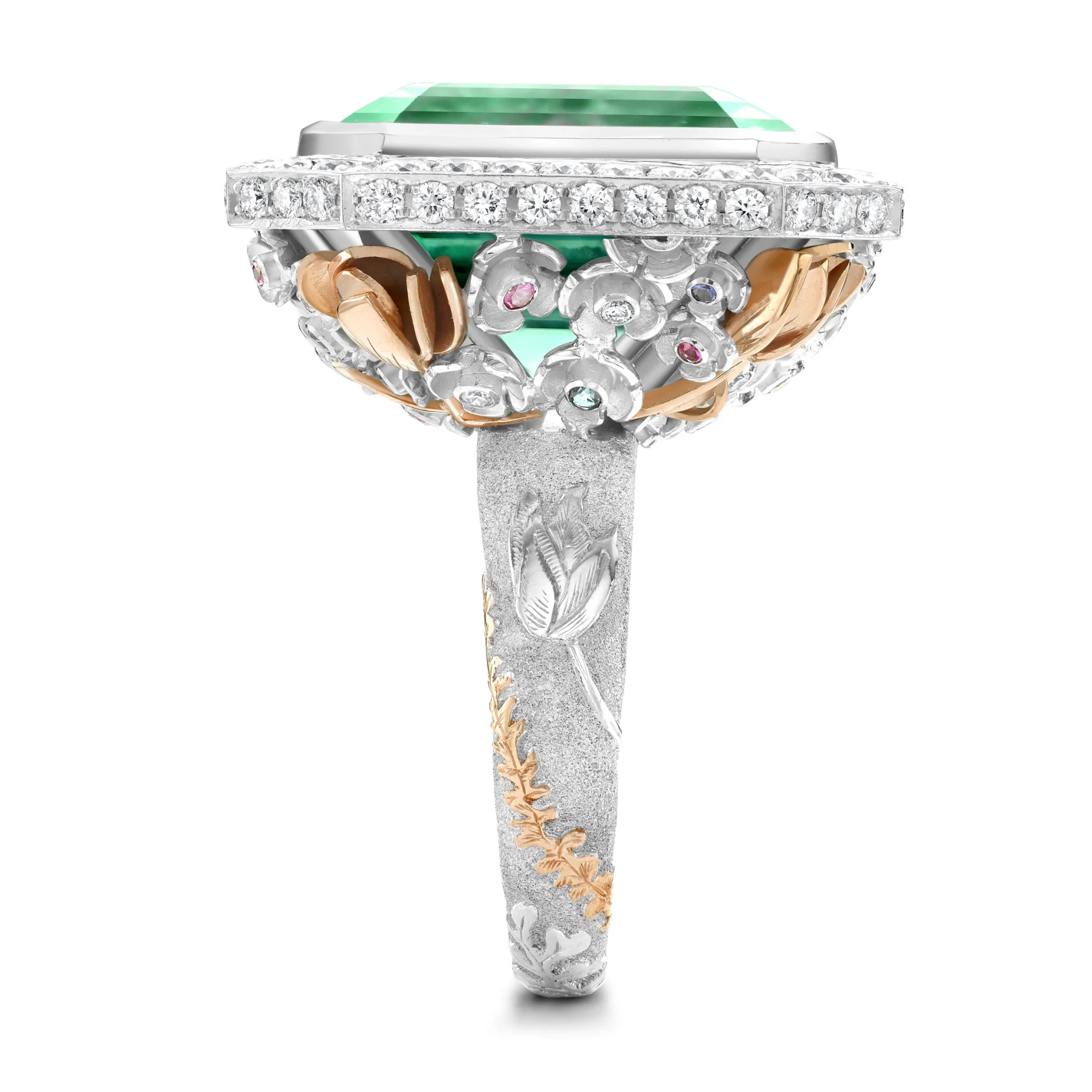 bluegreen_tourmaline_amp__3.webp Theo Fennell Jewellery | One Off Pieces*Blue-Green Tourmaline & Diamond Floribunda Ring