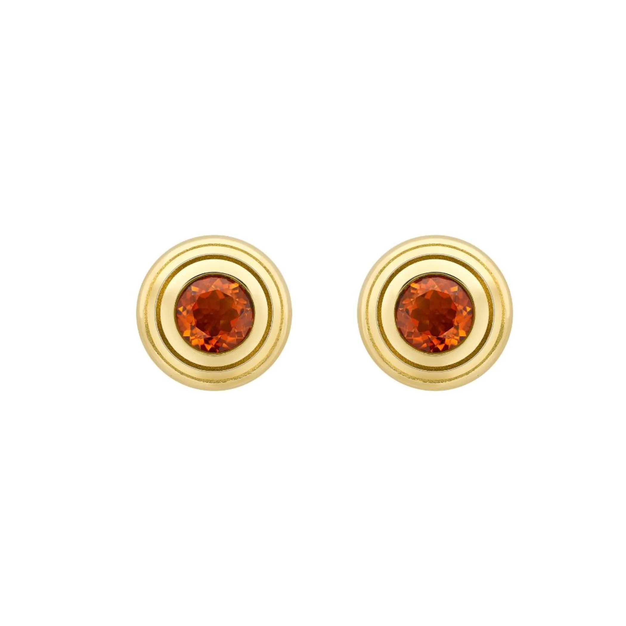 Theo Fennell Jewellery | Stud Earrings*Citrine Ripple Stud Earrings