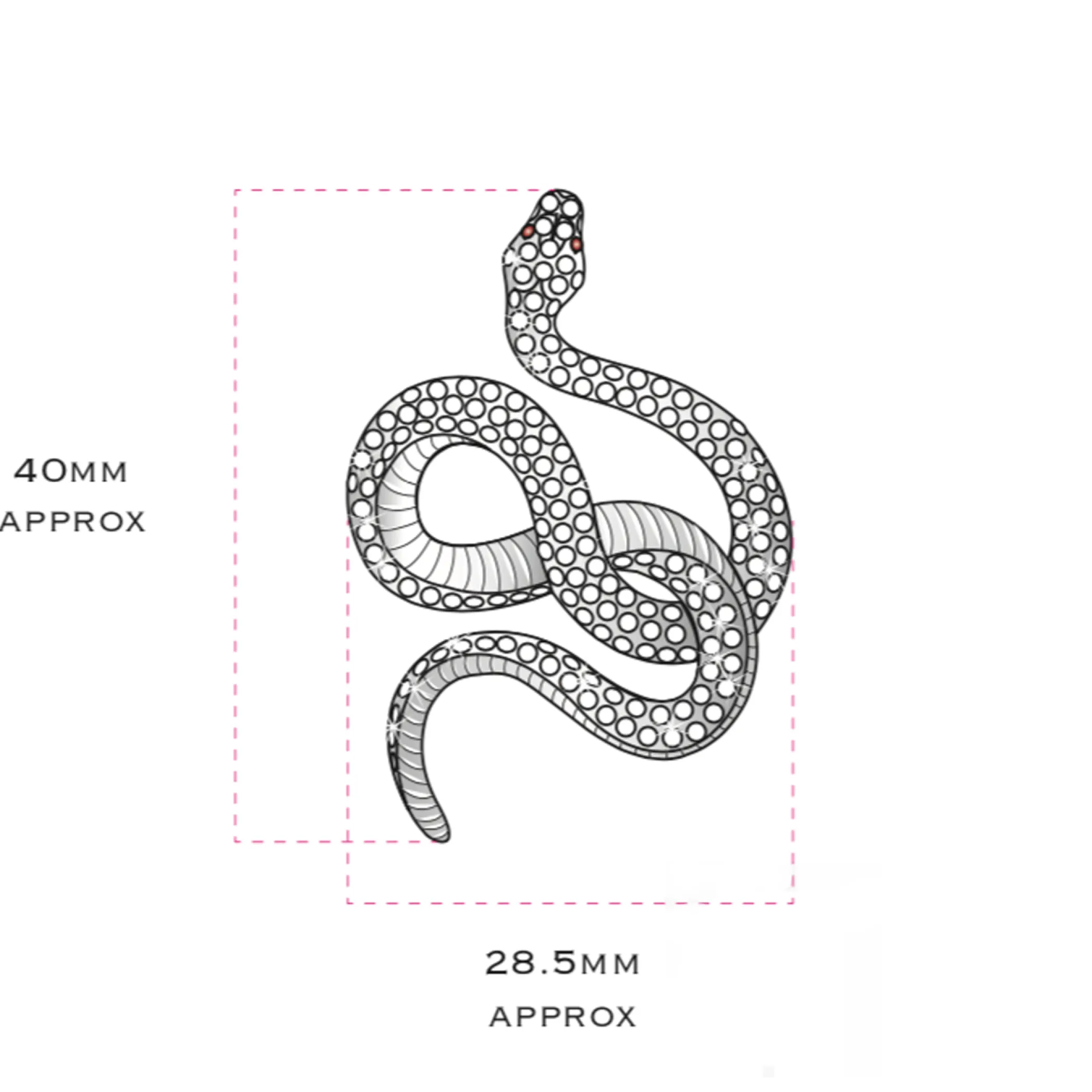 Theo Fennell Jewellery | Brooches*Diamond & Ruby Small Venym Brooch