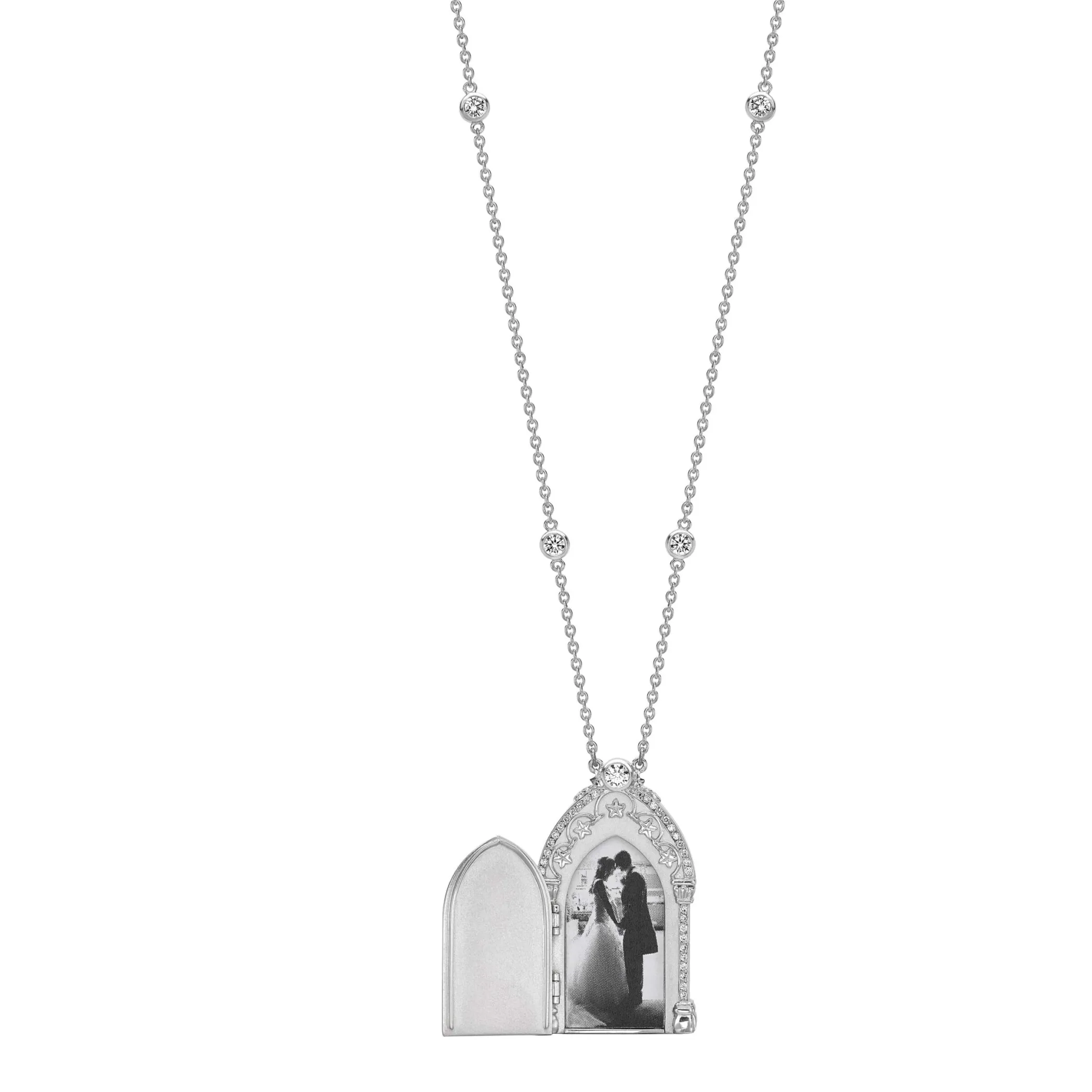 Theo Fennell Jewellery | One Off Pieces*Forevermark Diamond Church Door Opening Pendant