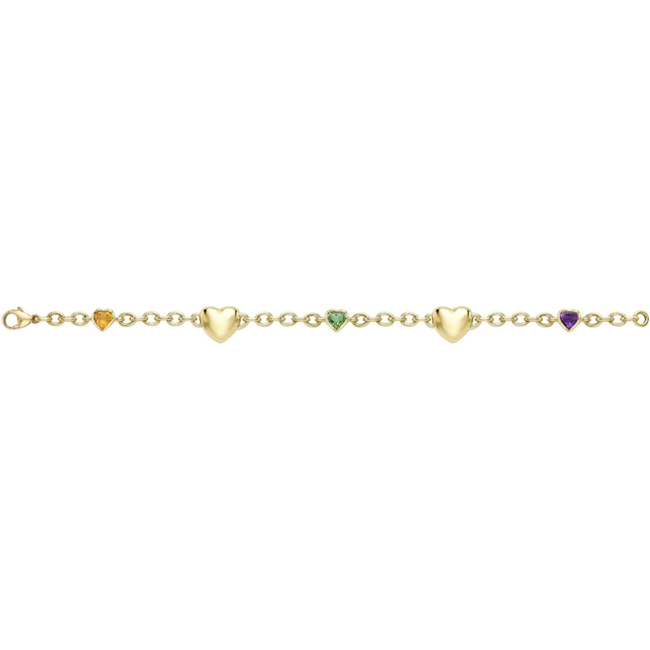 Theo Fennell Jewellery | One Off Pieces*Heart Multi Stone Motley Bracelet