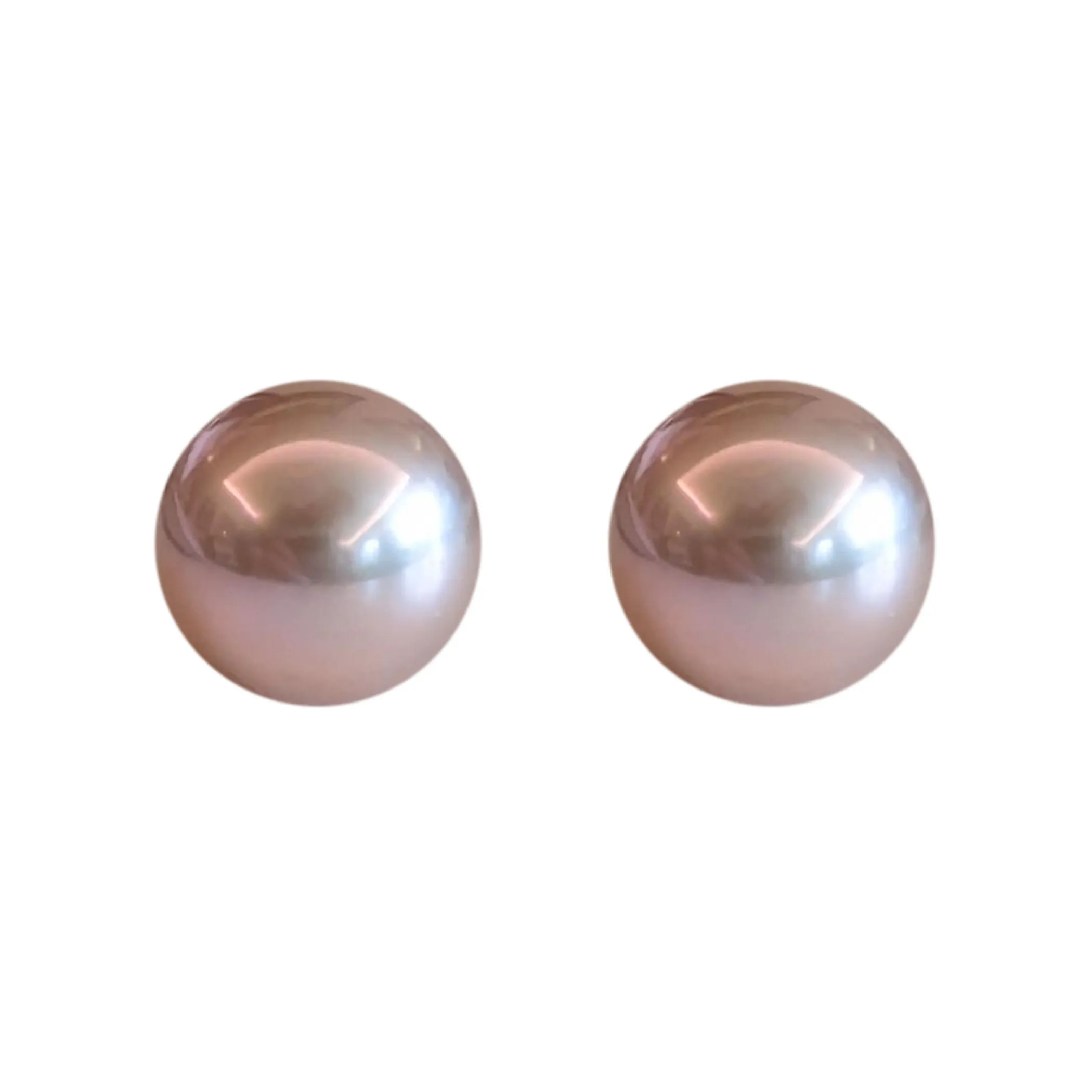 Theo Fennell Jewellery | Stud Earrings*Lilac Freshwater Pearl Stud Earrings