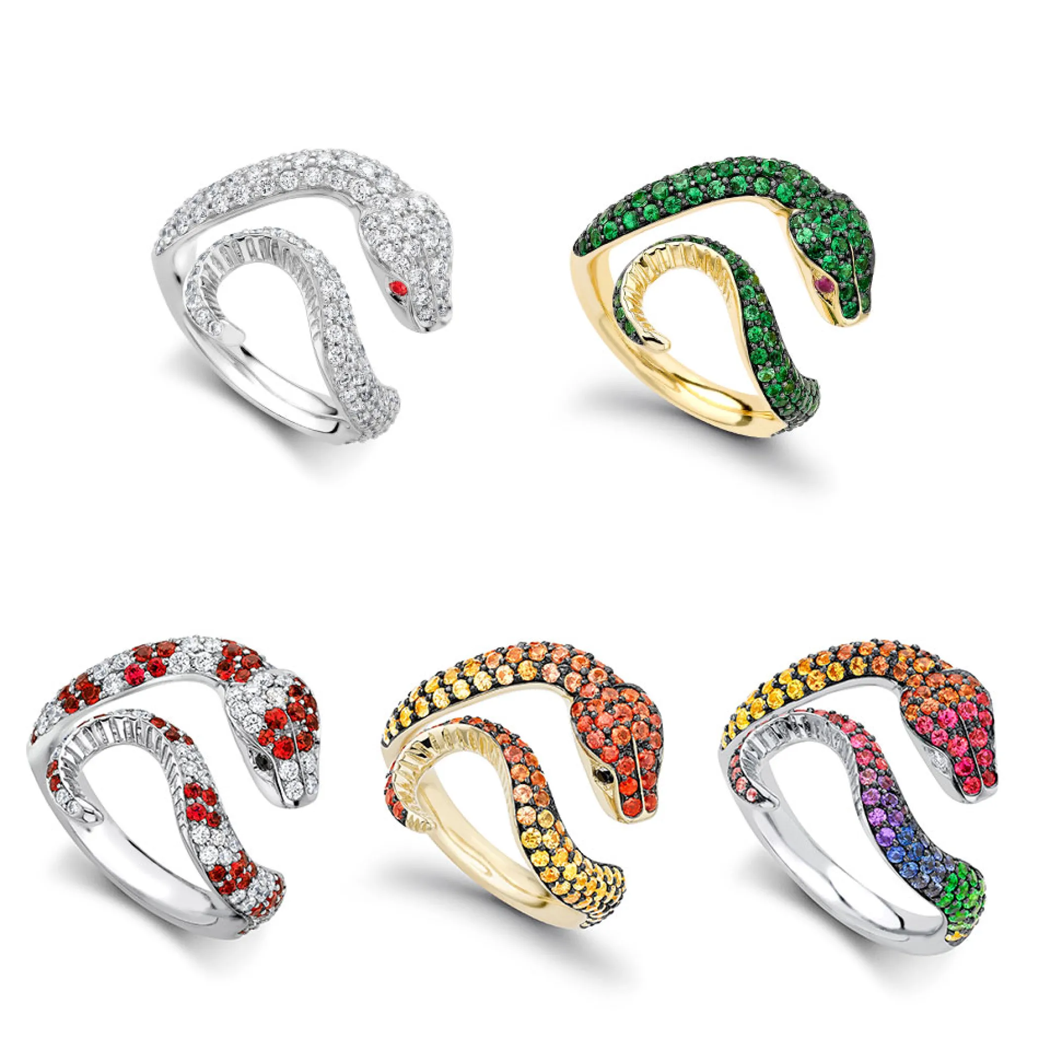 Theo Fennell Rings | Jewellery*Orange & Yellow Sapphire Venym Ring