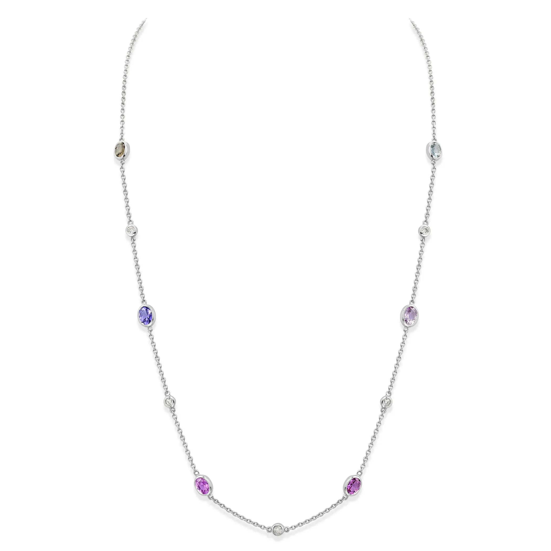 Theo Fennell Jewellery | One Off Pieces*Oval Cut Motley Necklace