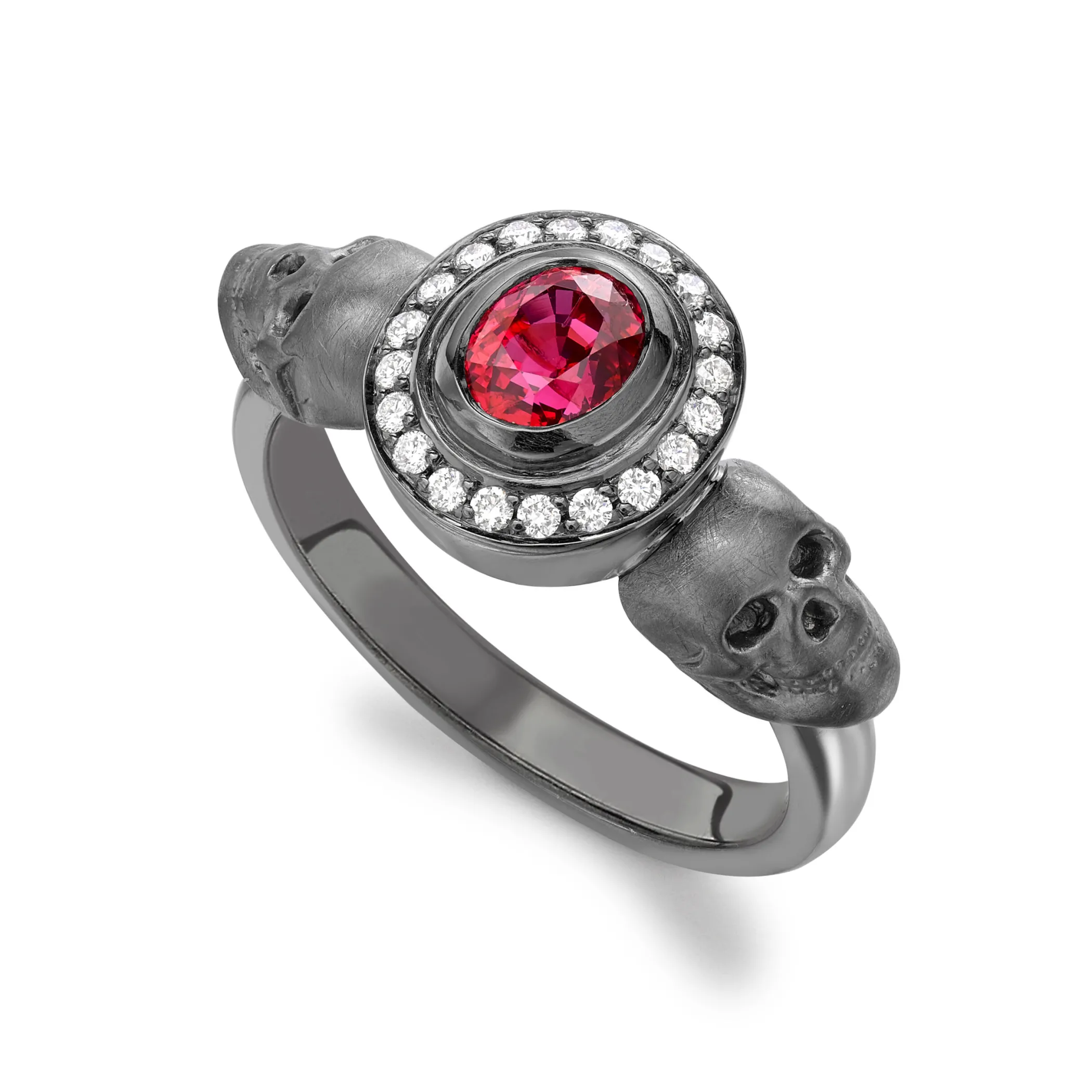 Theo Fennell Jewellery | One Off Pieces*Ruby Skull Ring
