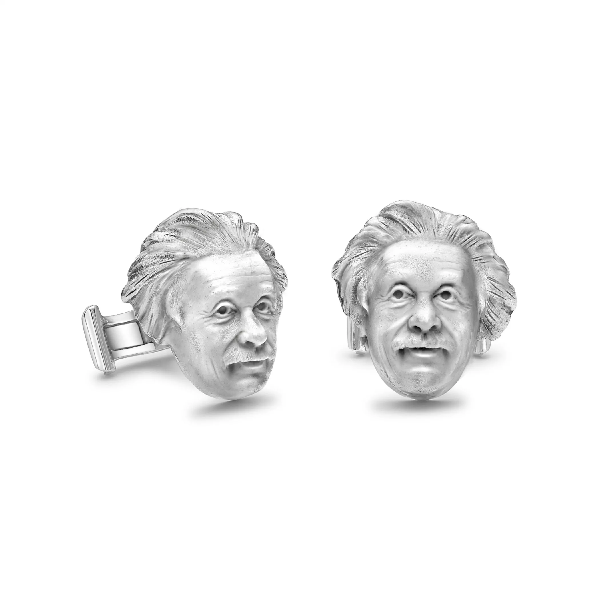 Theo Fennell Silverware | Jewellery*Silver Albert Einstein Portrait Cufflinks