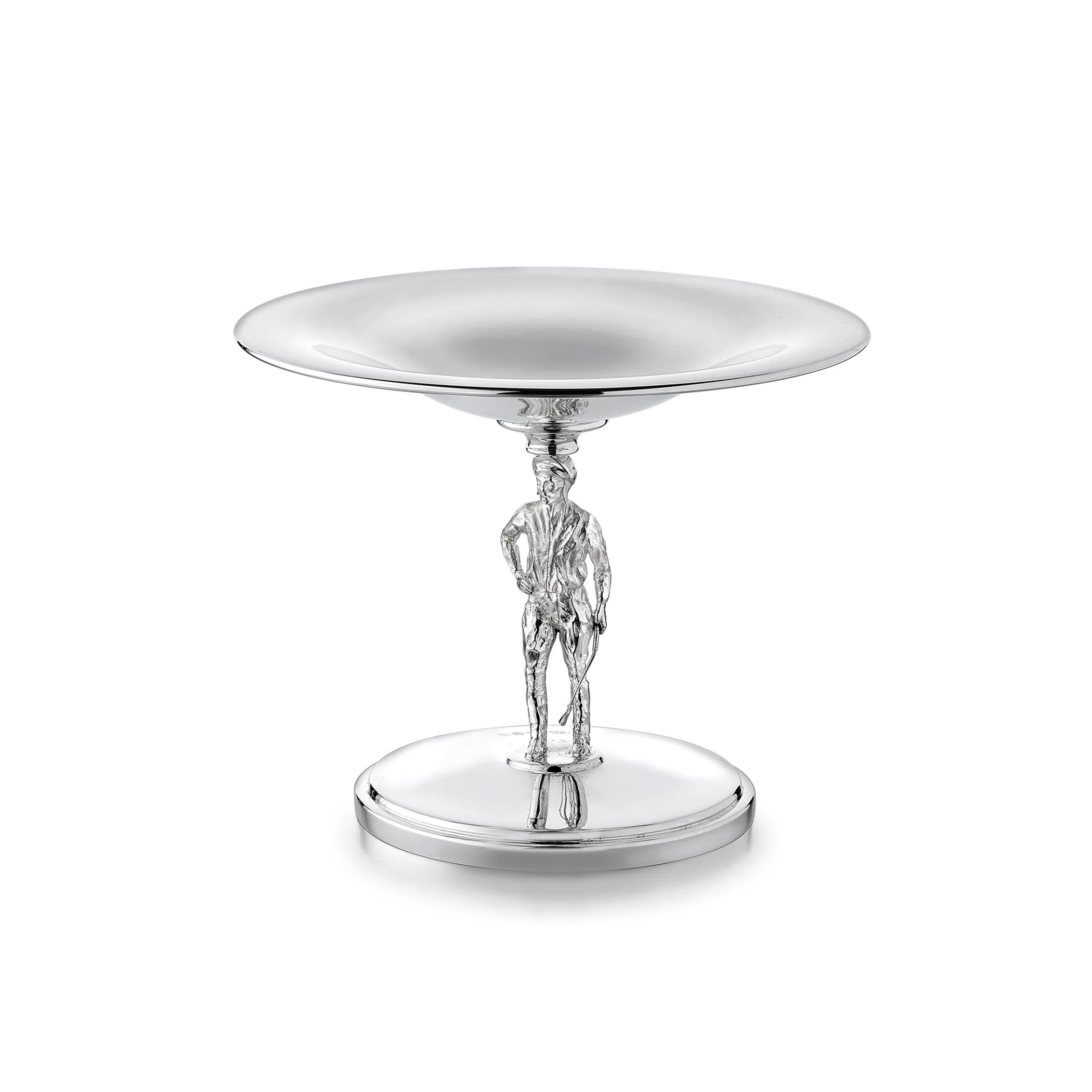 Theo Fennell Silverware*Silver Jockey Bonbonniere 7″