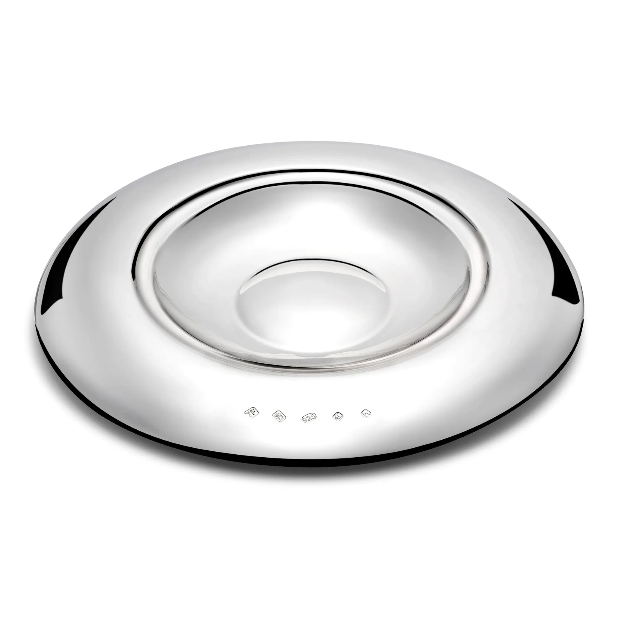 Theo Fennell Silverware*Silver Pavilion Dish 8″