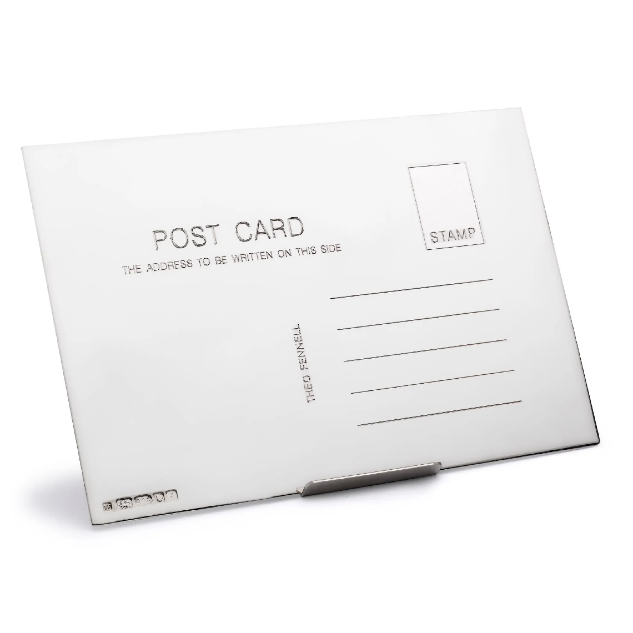 Theo Fennell Silverware*Silver Postcard