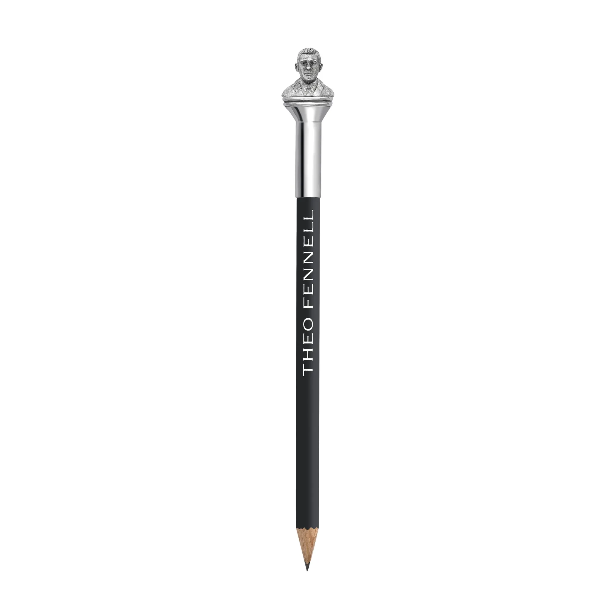 Theo Fennell Silverware*Silver Reggie Kray Portrait Pencil Top
