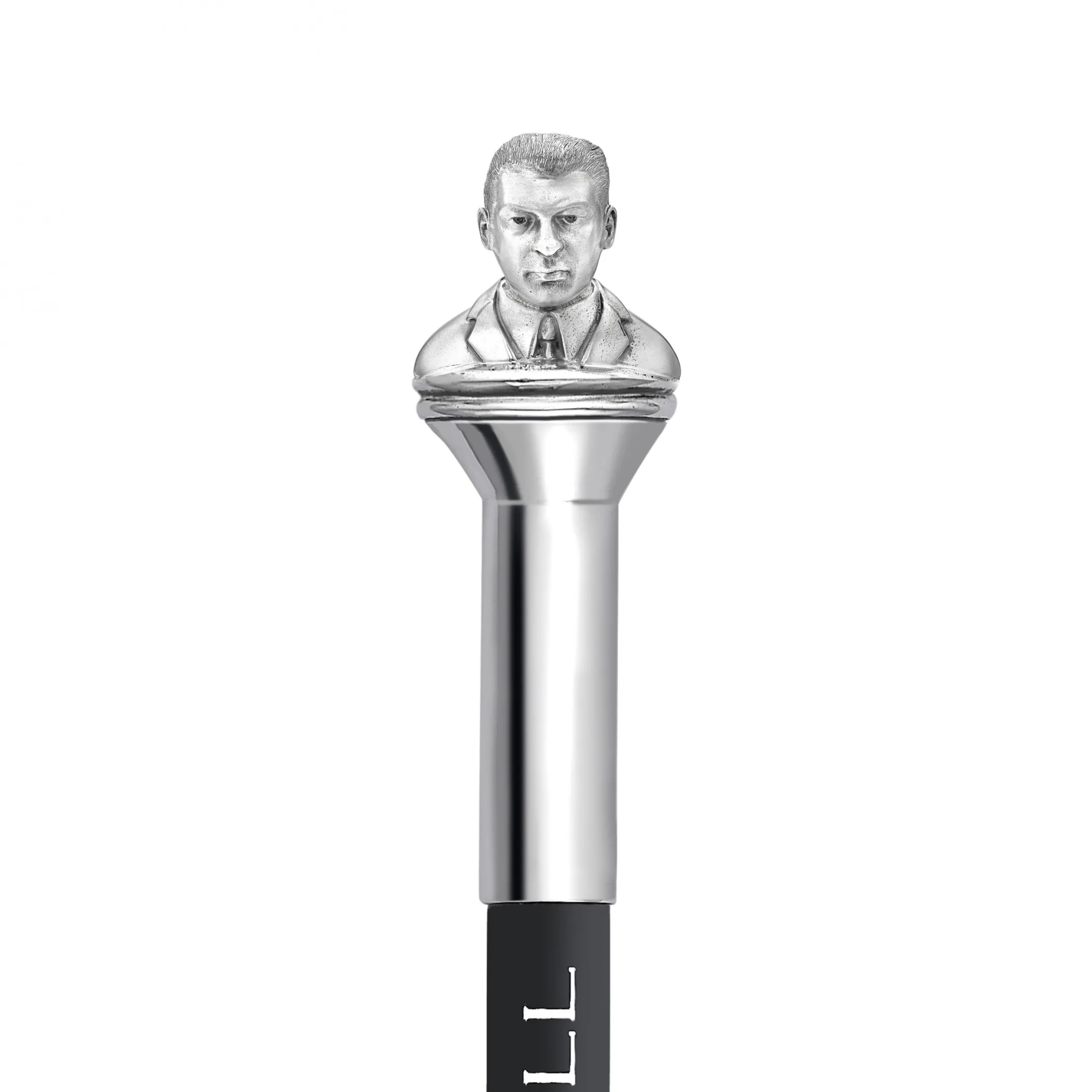 Theo Fennell Silverware*Silver Ronnie Kray Portrait Pencil Top