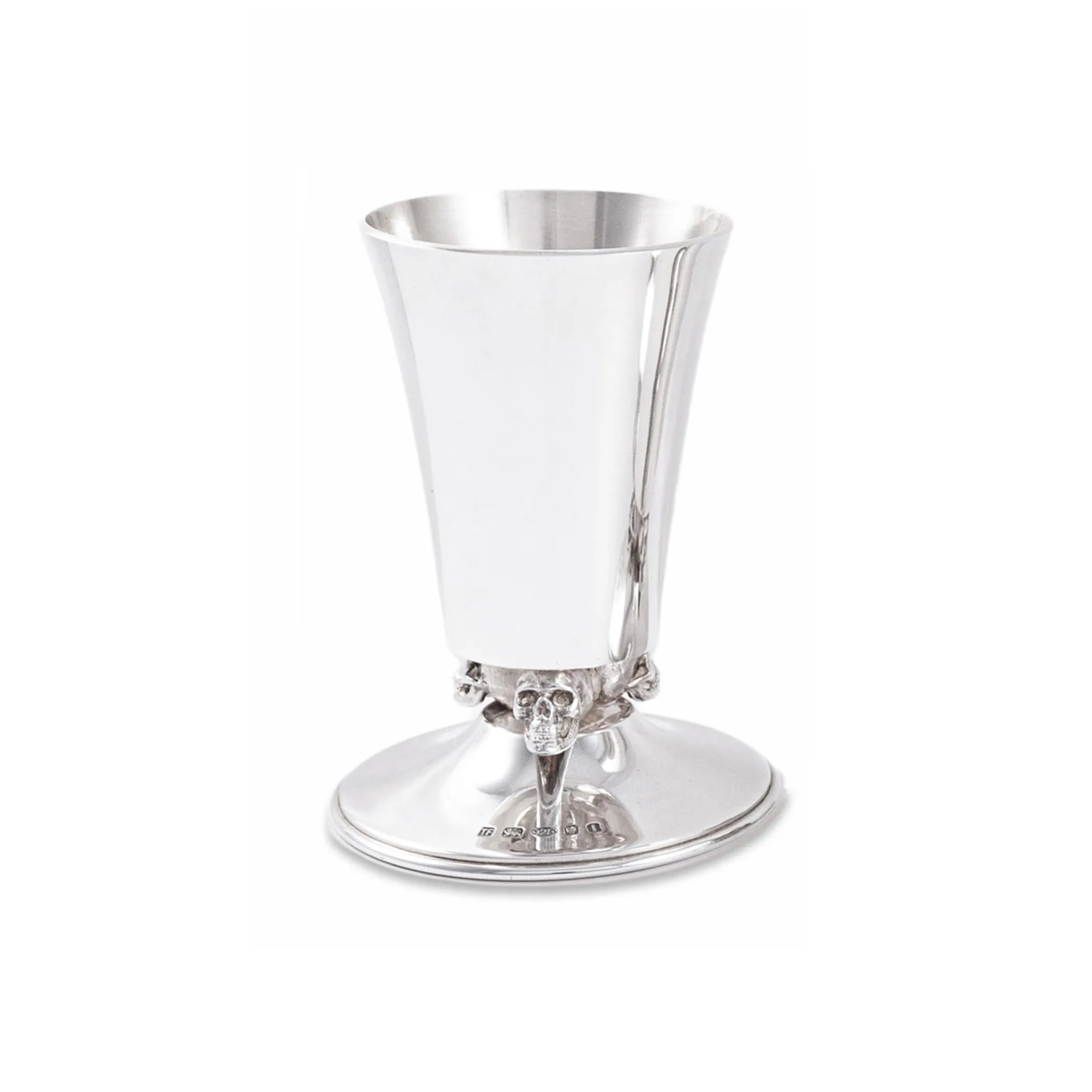 Theo Fennell Silverware*Silver Skull Foot Large Beaker