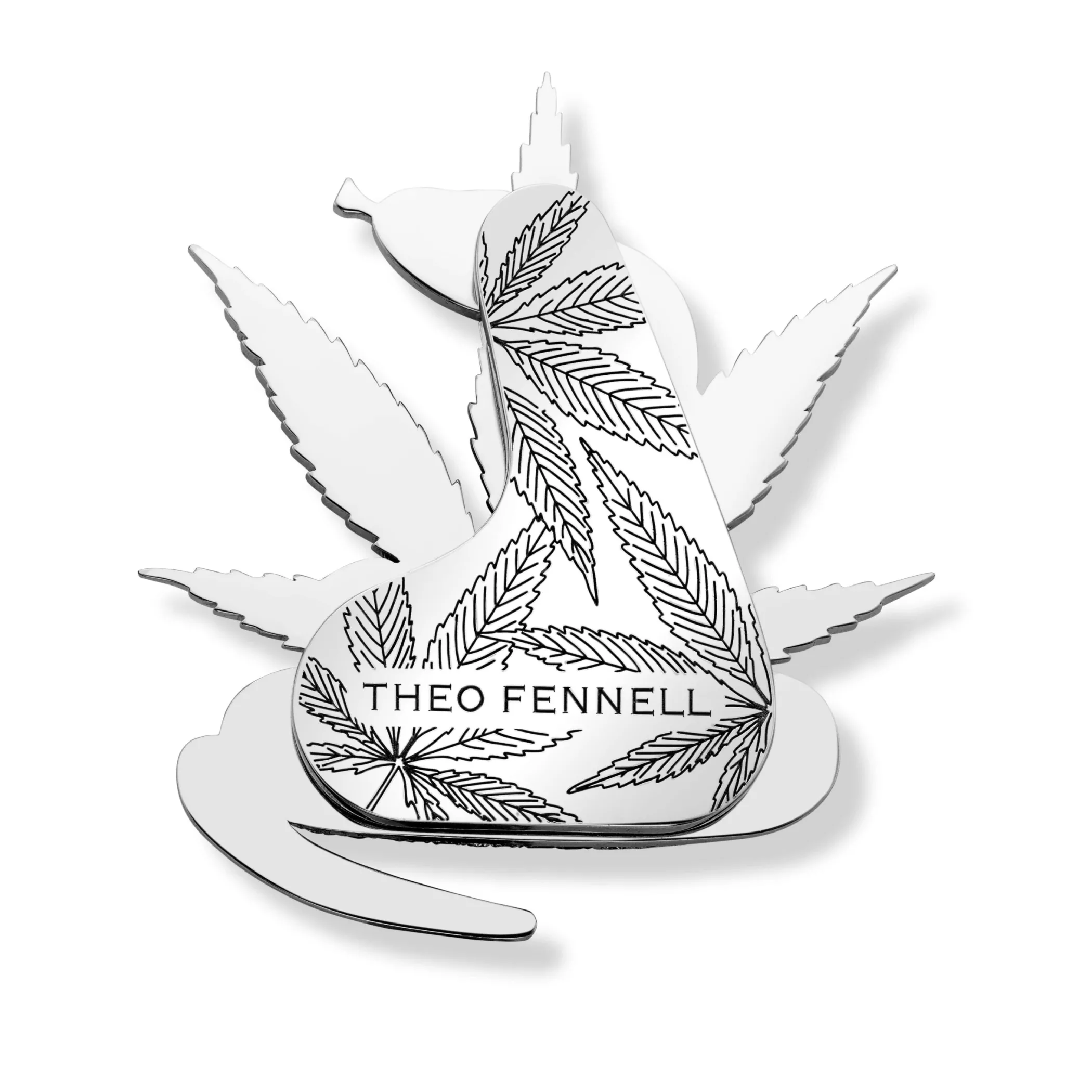 Theo Fennell Jewellery | One Off Pieces*Snake and Leaf Brooch