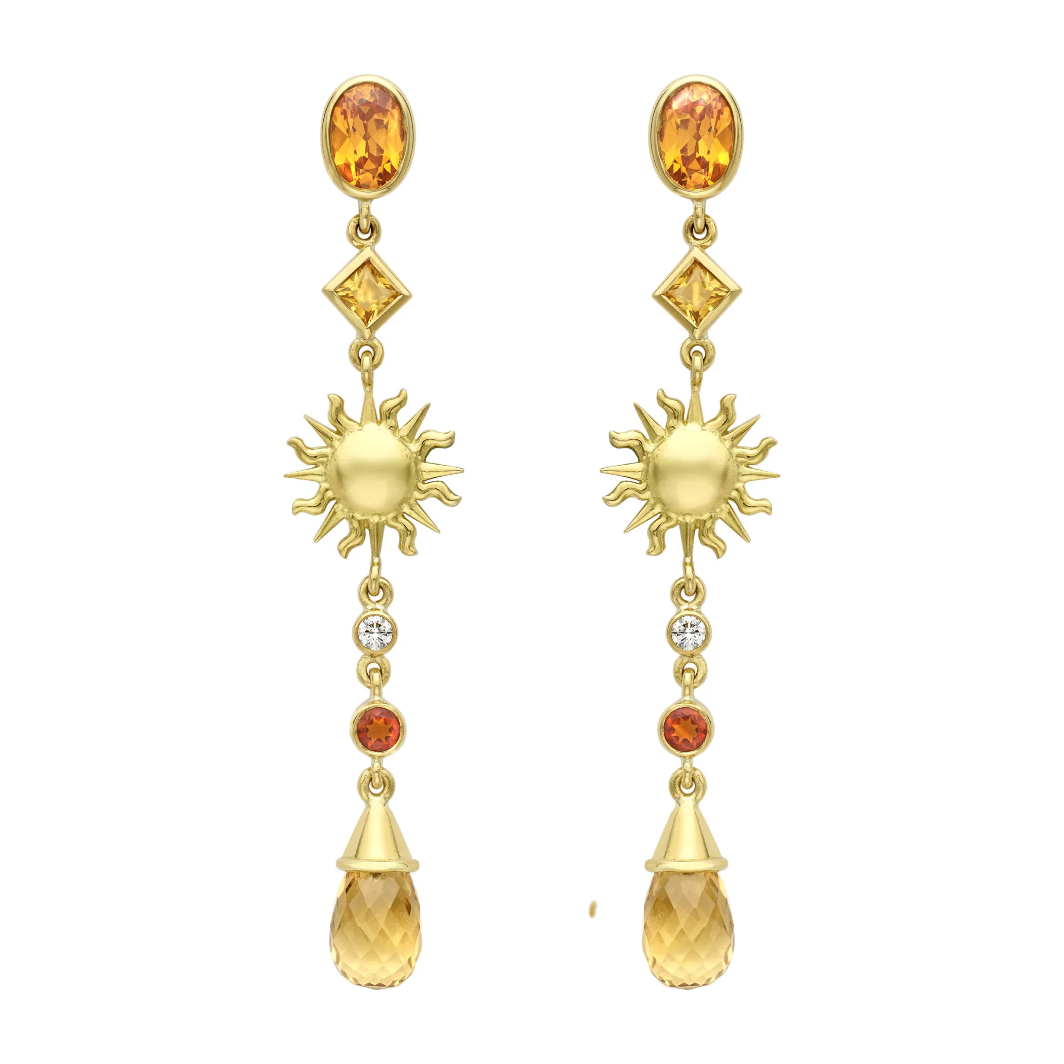 Theo Fennell Jewellery | Drop Earrings*Sun Fable Drop Earrings