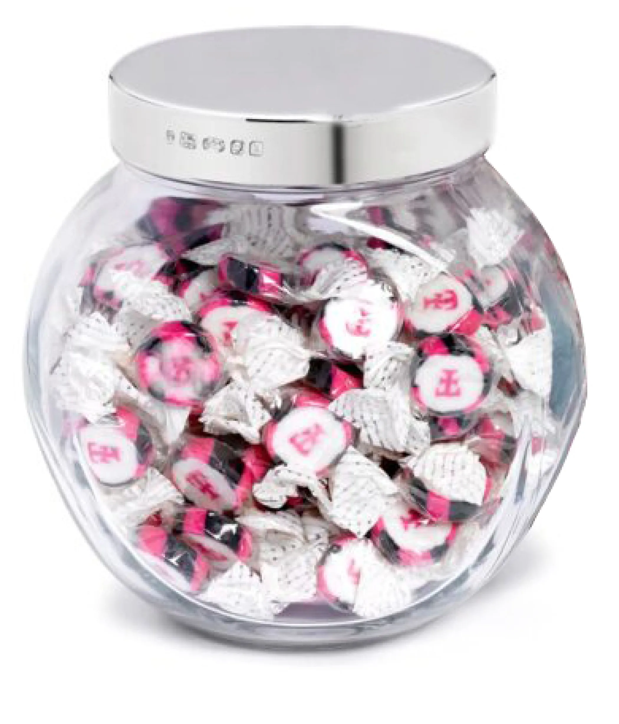 Theo Fennell Silverware*Sweetie Jar with Silver Lid