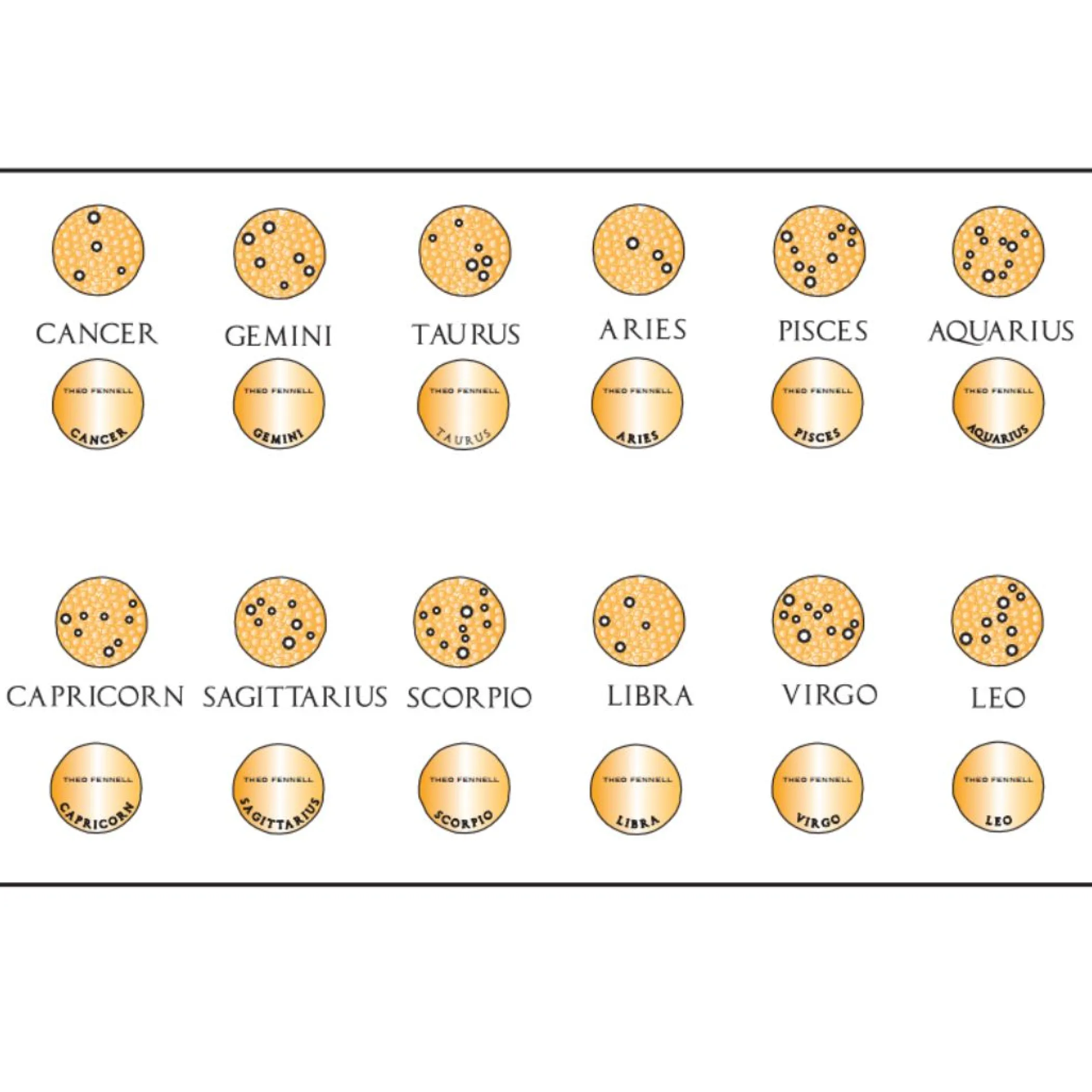 Theo Fennell Jewellery | Pendants*Taurus Zodiac Charm