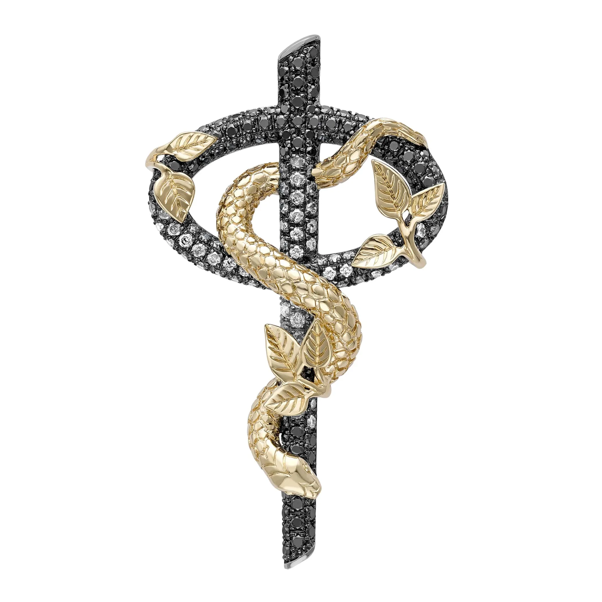 Theo Fennell Jewellery | Pendants*The Night Serpent Phi Pendant