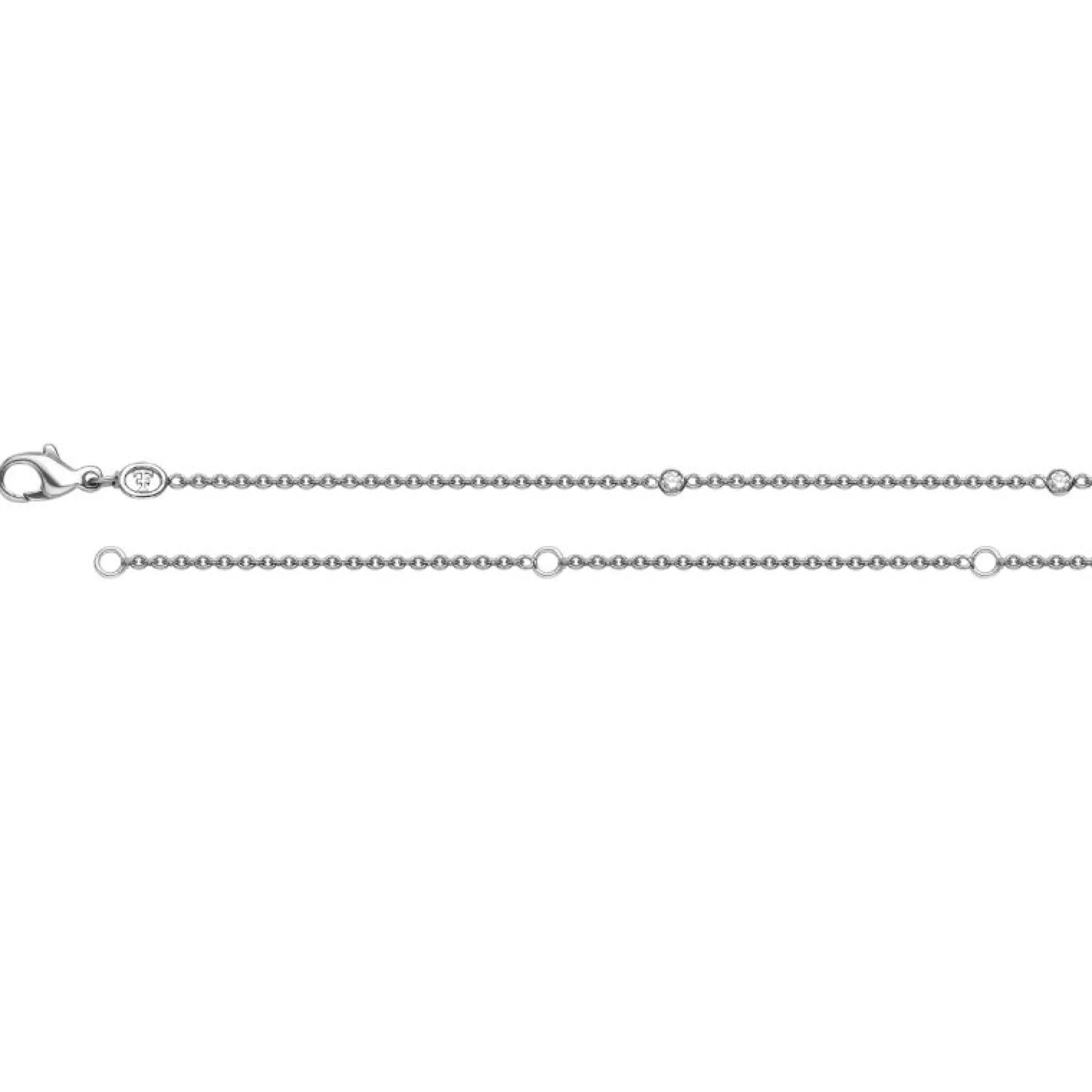 Theo Fennell Jewellery | Chains*White Gold Diamond Set Chain