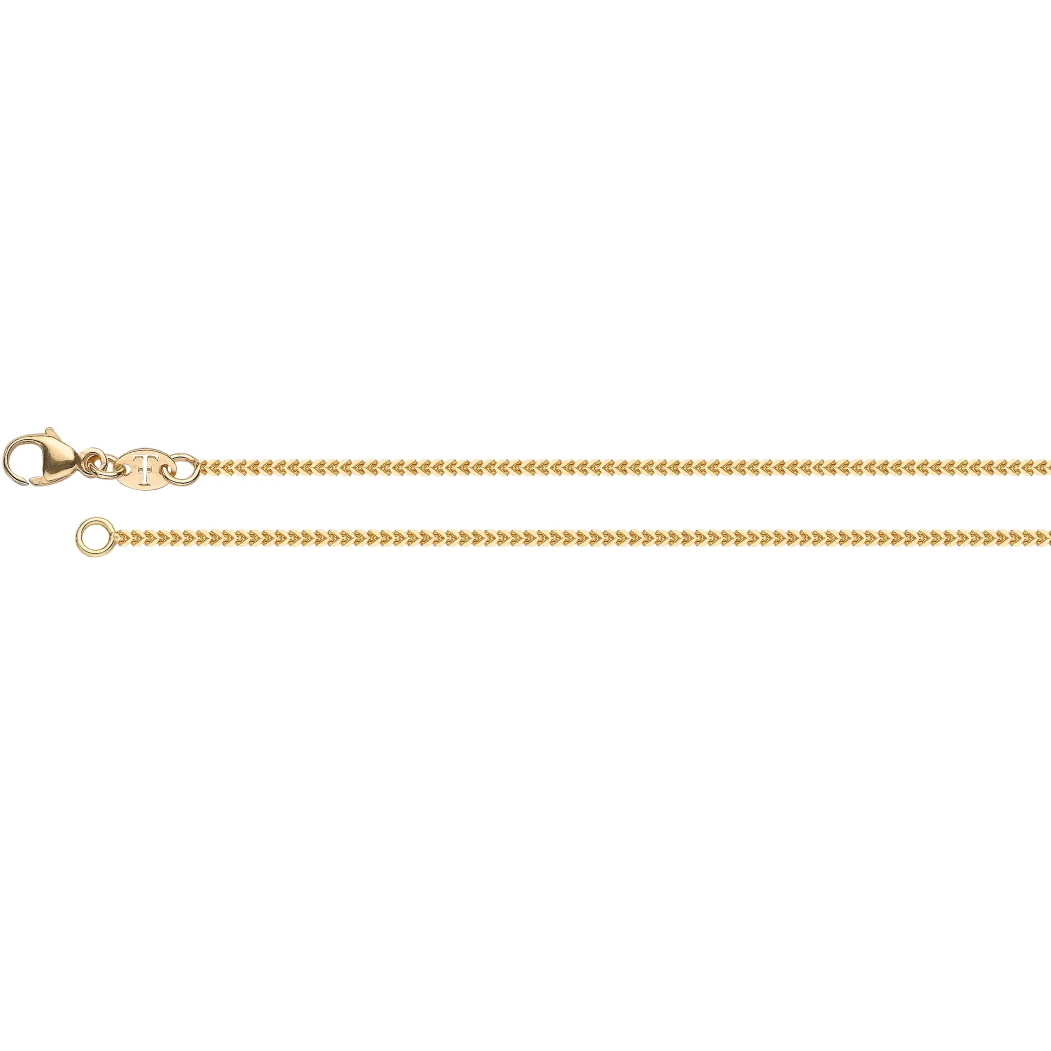 Theo Fennell Jewellery | Chains*Yellow Gold Heavy Franco 16” Chain