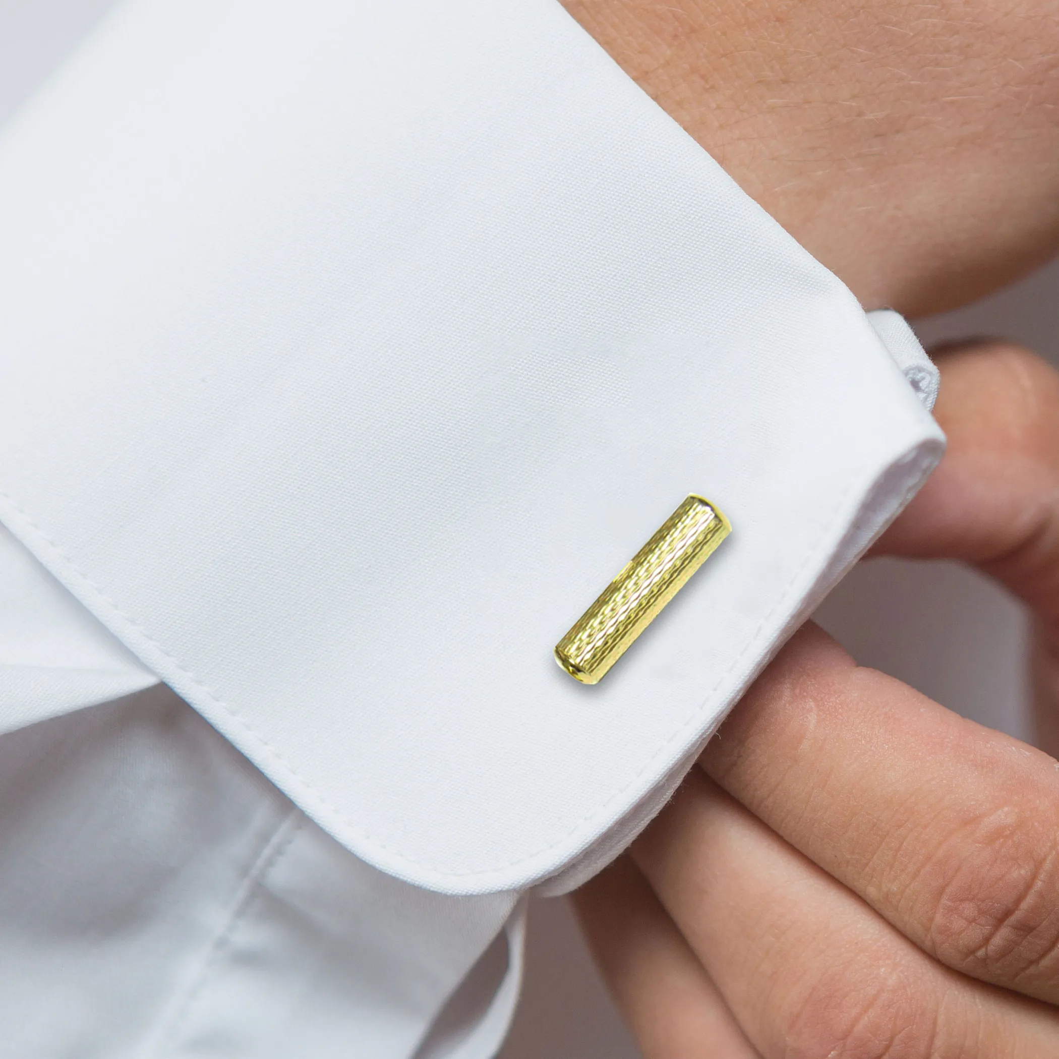 Theo Fennell Jewellery | Cufflinks*Yellow Gold Turned Column Cufflinks